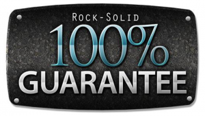 rock solid 100% guarantee